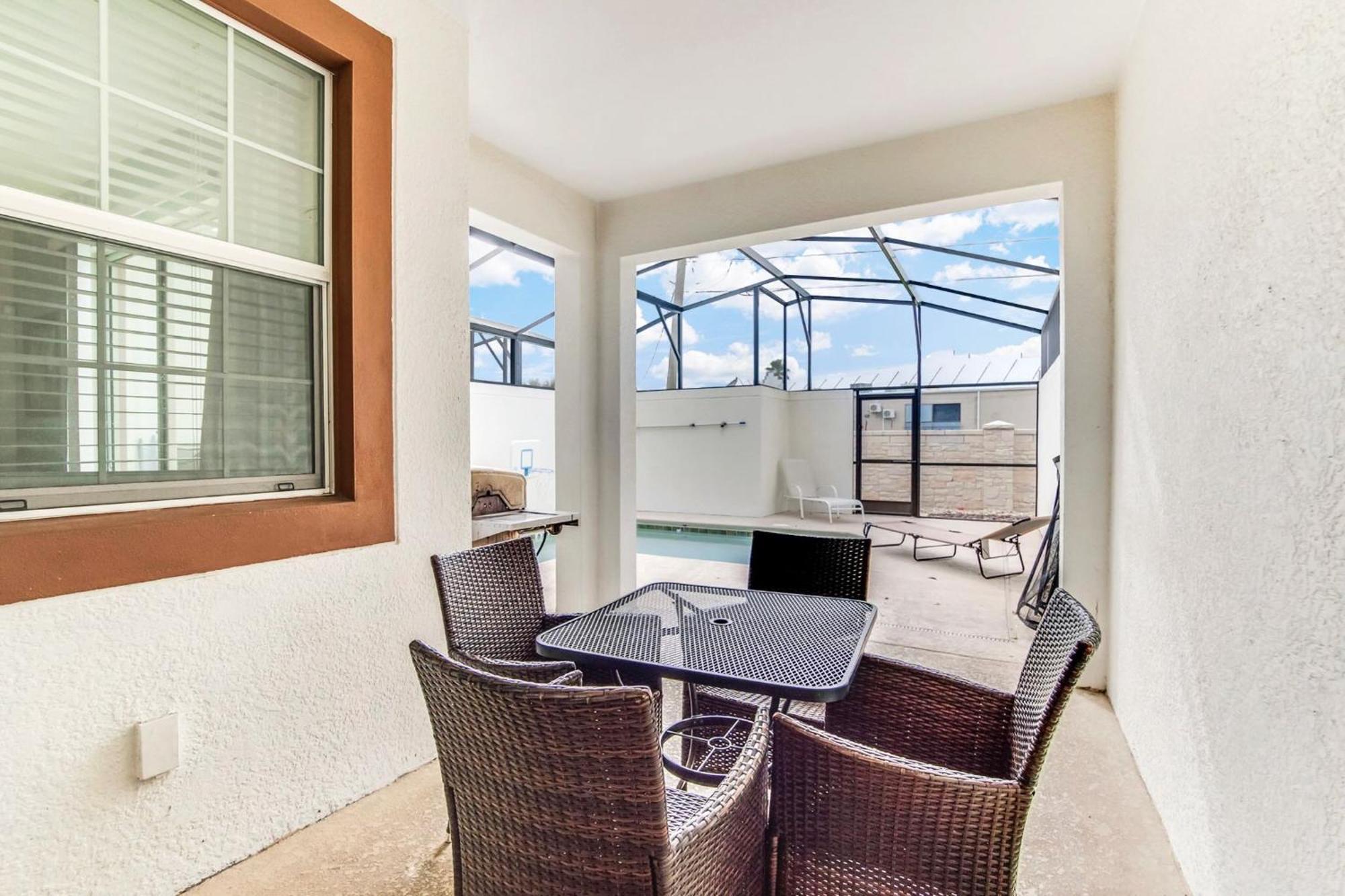 Family Resort - 4Br Home Near Disney - Private Pool, Bbq! キシミー エクステリア 写真