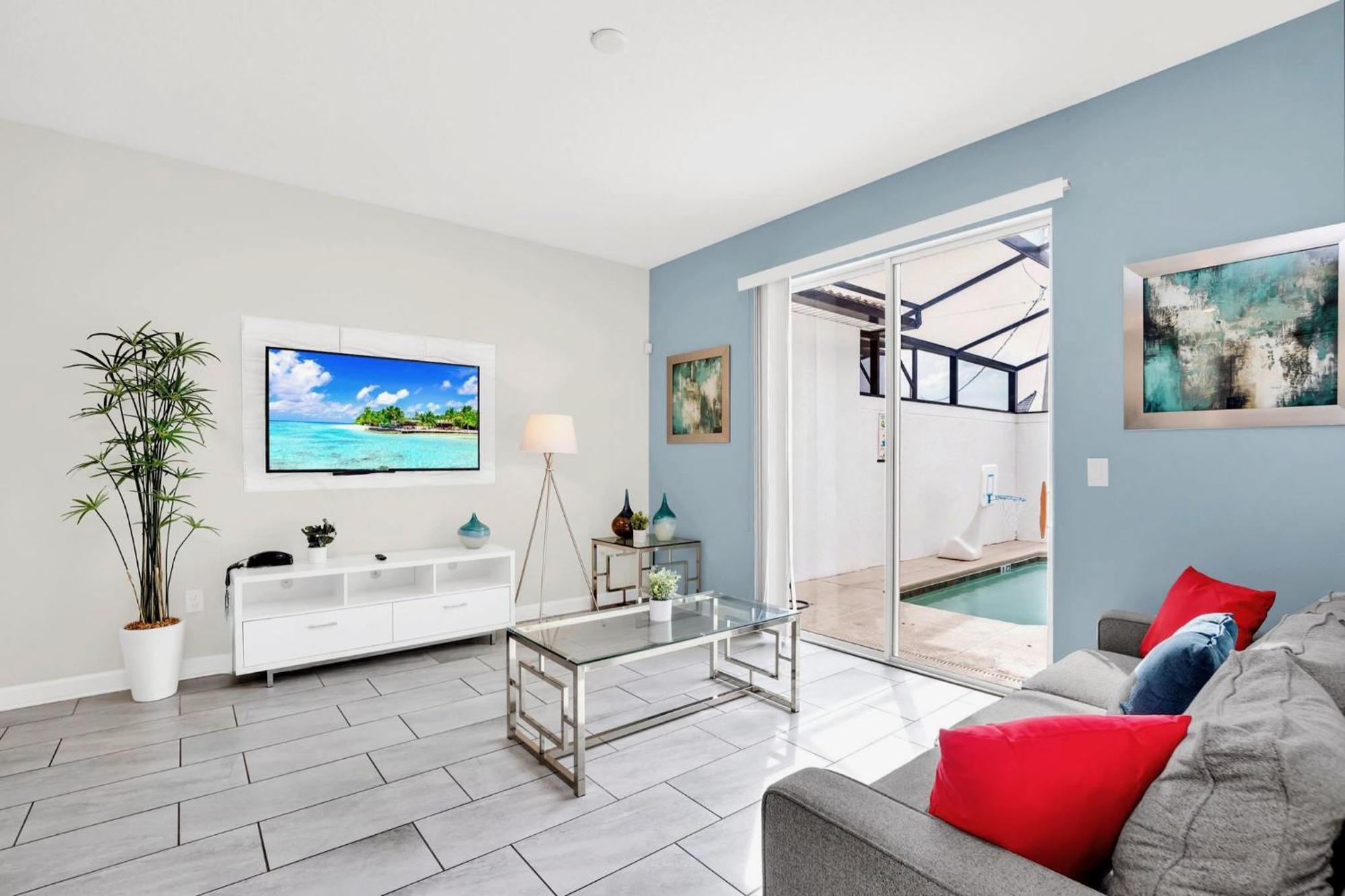 Family Resort - 4Br Home Near Disney - Private Pool, Bbq! キシミー エクステリア 写真