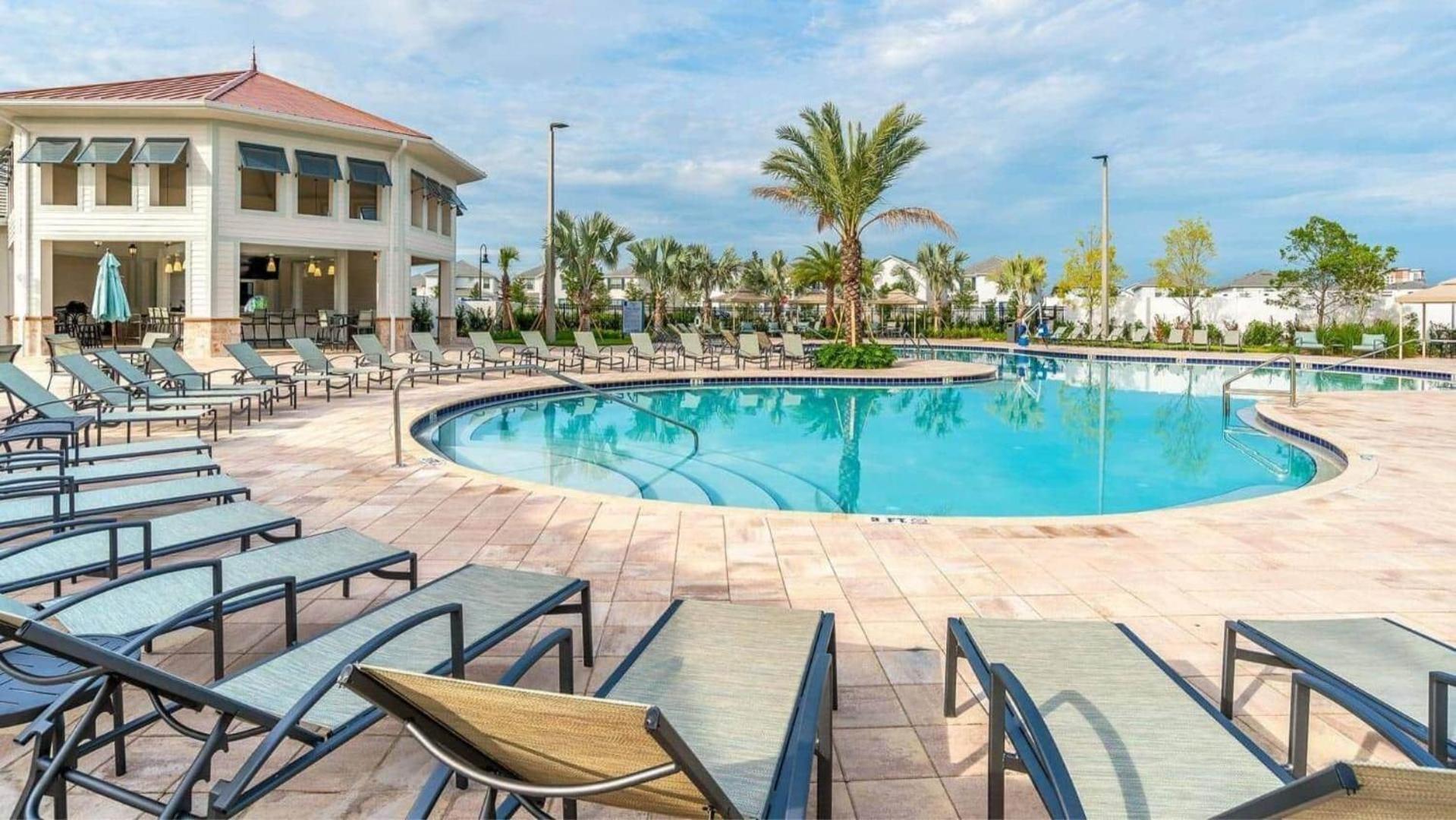 Family Resort - 4Br Home Near Disney - Private Pool, Bbq! キシミー エクステリア 写真